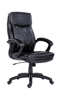 Kancelářská židle kůže černá HAWAII