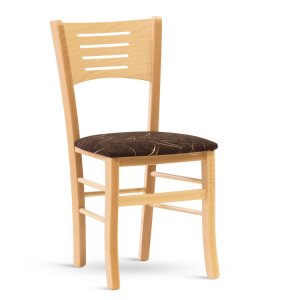 Židle jídelní s čaluoněným sedákem VERONA