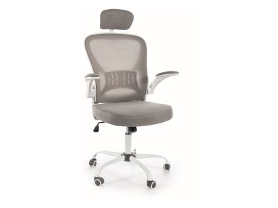 Židle kancelářská šedá Q-639