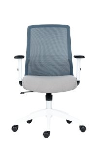Kancelářská židle šedá NOVELLO WHITE