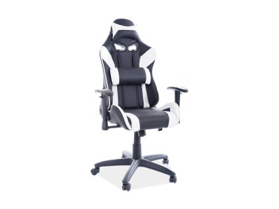 Židle kancelářská černá/bílá VIPER KID