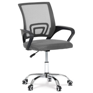 Kancelářská židle šedá KA-L103 GREY