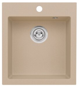 Dřez Cortina 20 Beige G55 sítkový odtok 3 1/2