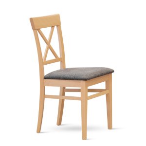 Židle jídelní s čaluoněným sedákem GRANDE