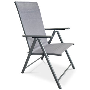 Židle zahradní šedá AZC-S1116 GREY