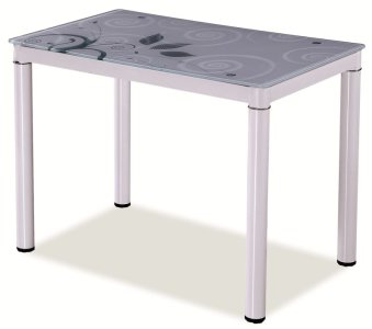 Stůl jídelní bílá 80x60 DAMAR
