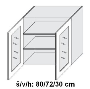 kuchyňská skříňka horní GOLD+ CALVADOS W3S/80