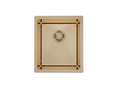 Dřez včetně sifonu, QUADRIX 20, BRONZ