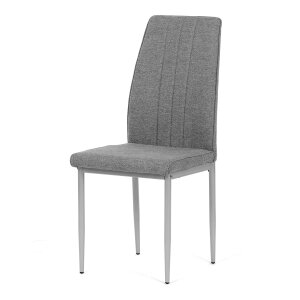 Židle jídelní stříbrná DCL-379 GREY2