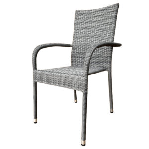 Židle zahradní šedá AZC-S2114 GREY