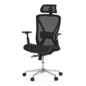 Kancelářská židle černá KA-S258 BK