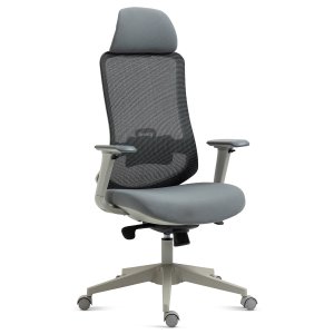 Kancelářská židle šedá KA-V321 GREY