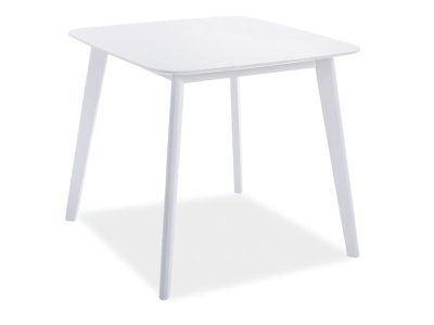 Stůl jídelní SIGMA bílá 80x80