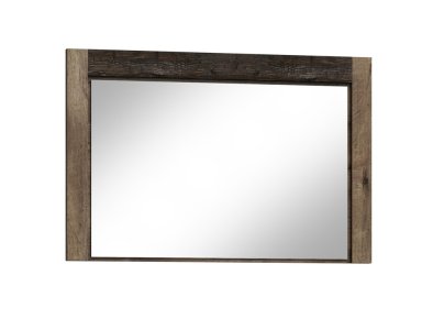 Zrcadlo závěsné jasan tmavý INDIANAPOLIS I12