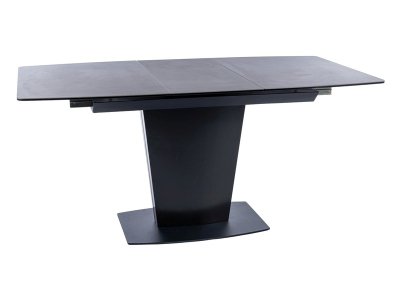 Jídelní stůl černá mramor/černá mat BRISTOL CERAMIC