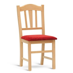 Židle jídelní s čaluoněným sedákem SILVANA
