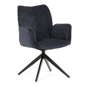 Židle jídelní modrá HC-993 BLUE2