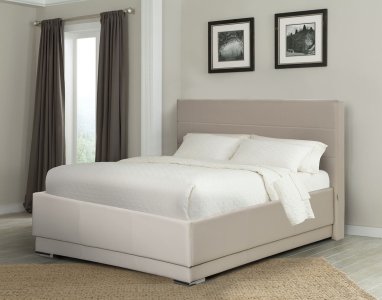 Čalouněná postel s úložným prostorem capuccino 180 storage XL BONN