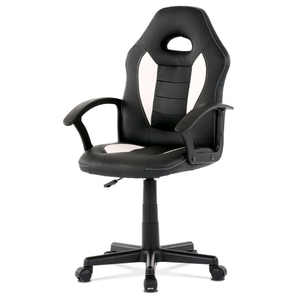 Židle kancelářská dětská bílá KA-Z107 WT