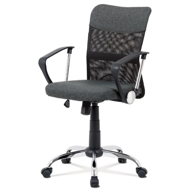 Židle kancelářská šedá KA-Z202 GREY