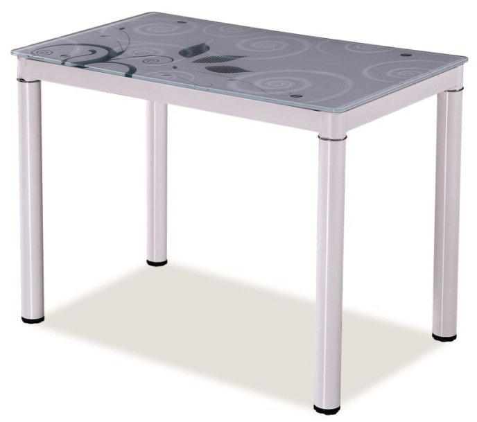 Stůl jídelní bílá 100x60 DAMAR