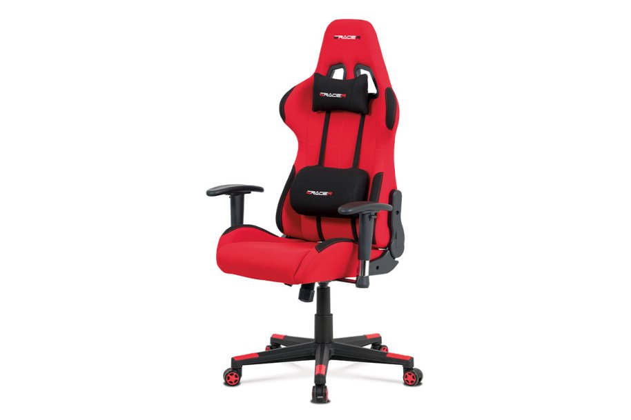 Židle kancelářská červená SPIKE