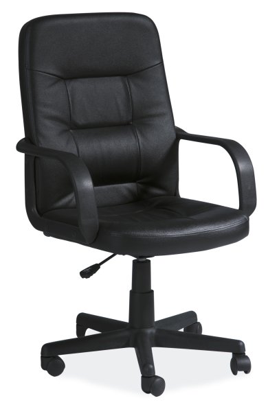 Židle kancelářská černá Q-084