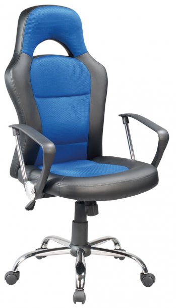 Židle kancelářská modrá Q-033