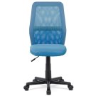 Židle kancelářská dětská modrá s ekokůží KA-Z101 BLUE