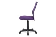 Židle kancelářská dětská fialová HOLLY