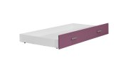 Zásuvka pod postel bílá/fialová KINDER