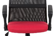 Židle kancelářská červená CHLOE