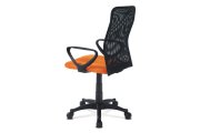 Židle kancelářská oranžová ANGELA