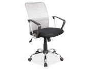 Židle kancelářská šedá Q-078