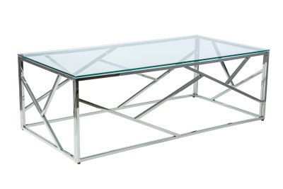 Konferenční stolek stříbrný ESCADA A