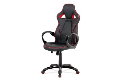 Židle kancelářská červená CARYN