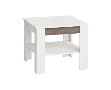 Konferenční stolek borovice sněhová/new grey BLANCO 13