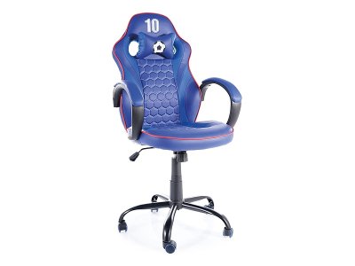 Židle kancelářská modrá/černá FRANCE