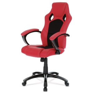 Židle kancelářská červená KA-Y157 RED