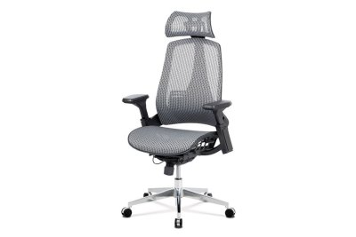 Židle kancelářská šedá KA-A189 GREY