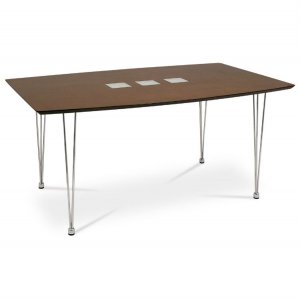 Stůl jídelní s kovovou podnoží hnědý WD-5910 BR