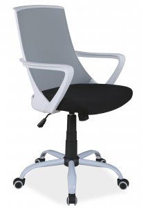 Židle kancelářská šedá Q-248
