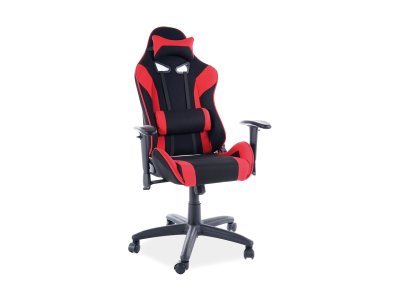 Židle kancelářská černá/červená VIPER KID
