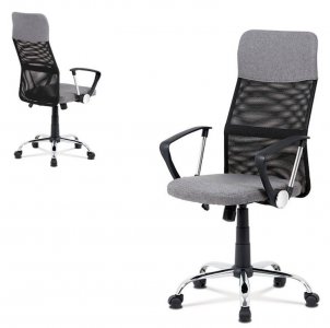 Židle kancelářská s područkami šdá KA-Z204 GREY