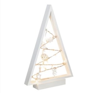 LED stromek vánoční dřevěný 1V221