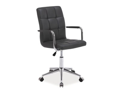 Židle kancelářská šedá Q-022