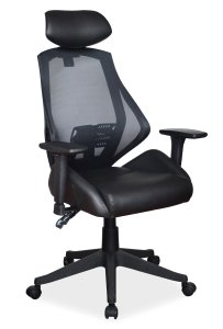 Židle kancelářská černá Q-406