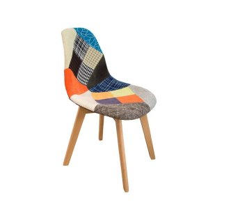 Židle jídelní HAVANA barevný patchwork