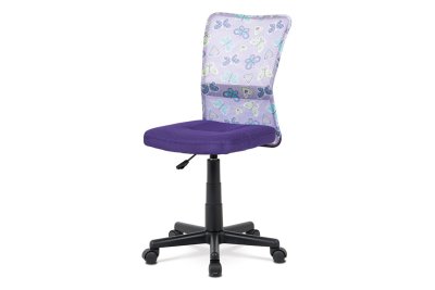 Židle Kancelářská fialová KA-2325