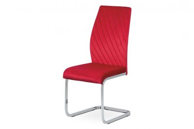 Židle jídelní červená DCL-442 RED4